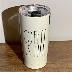 Rae Dunn Insulated Tumbler- Coffee Is Life